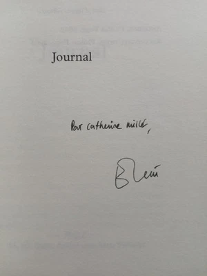 Edouard Levé - Journal - EO Envoi Signé Autographe Provenance 2004 Neuf Rare - Photo 1/4