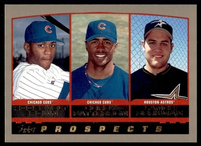 Roosevelt Brown/Corey Patterson/Lance Berkman 2000 Topps 2 #207 Houston - Image 1 of 2