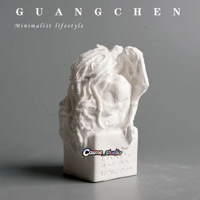 Cthulhu Mythos GK Figura Estatua Modelo Adorno Transparente Colección Prop Foto 1 de 4