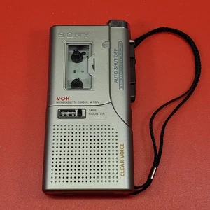 Grabadora de voz microcassette portátil Sony V-O-R M-530V para reparación o repuestos - Imagen 1 de 10