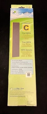 Genuine HEPA Filter C - Remove 99.97% Allergens for Germ Guardian Air Purifiers - Image 1 of 4