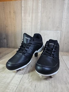 RIP-IT Diamond Softball Cleats Black Women’s Size 9 NWOT Metal Spikes Athletic - Picture 1 of 8