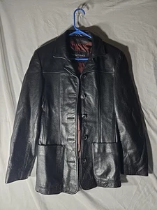 Wilsons Damen Ledermantel schwarz Größe S - Bild 1 von 7