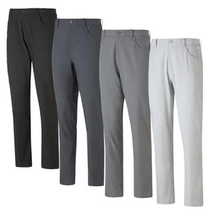 Puma Dealer 5 Pocket Golf Pants 535526 Moisture Wicking Polyester UPF 50+ - Picture 1 of 8