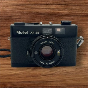 Rollei XF 35 Rangefinder Film Camera XF35 w/ Sonnar Zeiss 40mm Lens Works✔ - Picture 1 of 14