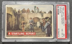 1956 TOPPS DAVY CROCKETT #60 (A STRATLING REPORT) PSA VG-EX 4 - Picture 1 of 2