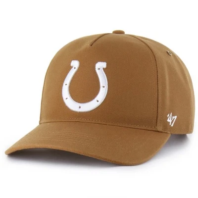 Indianapolis Colts Carhartt x '47 Hitch Adjustable Snapback Hat 2025 NFL Brown - Image 1 of 4