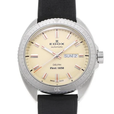 Reloj Automático EDOX Delphin Fleet 1650 Edición Limitada 88004 Blanco JP Foto 1 de 3