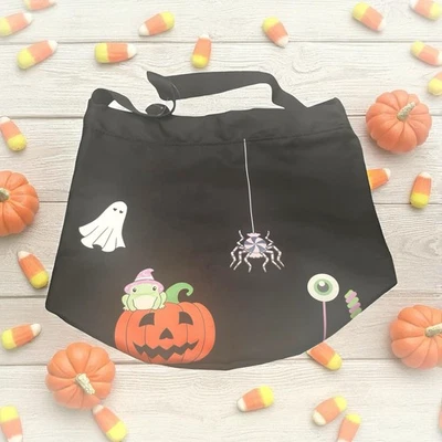 Bolso de Mano Bath & Body Works Halloween Truco o Trato Bolso Cubo Brilla en la Oscuridad Calabaza Foto 1 de 4