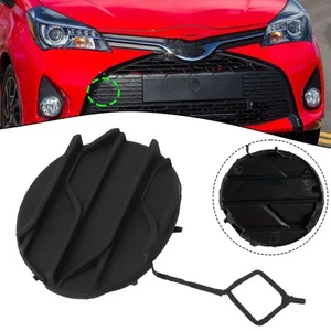 Replacement Tow Hook Eye Cover Cap for Toyota For Yaris III 2014 2015 16 17 - Picture 1 of 14