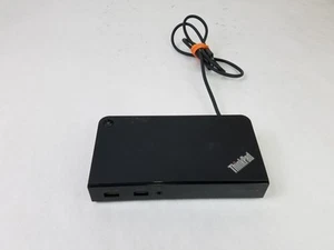 Lot of 5 Lenovo ThinkPad OneLink+ Laptop Docking Station DU9047S1 03X6300 - Picture 1 of 3