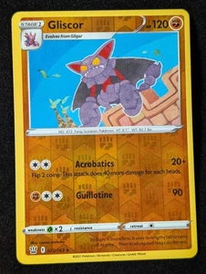 Gliscor 072/163 - Swsh05: Battle Styles Reverse Holo LP Pokemon TCG - Picture 1 of 2