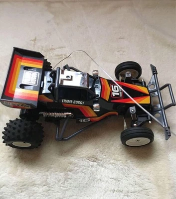 Nikko Rodio Control Car 1/14 Frame Buggy Black Fox Fully functional F/S FEDEX - Image 1 of 4