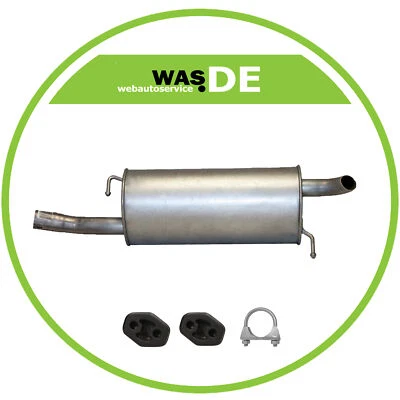 Auspuff Endschalldämpfer Ford Fiesta V 1.25 16V 1.3, 1.4 16V Mazda 2 1.25 1.4 - Bild 1 von 4