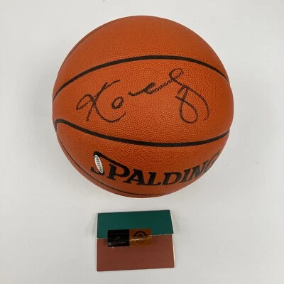 Kobe Bryant Signed Spalding Official Game Basketball Upper Deck UDA COA - Image 1 of 4
