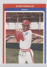1983 Indianapolis Indians Team Issue Glen Franklin #24