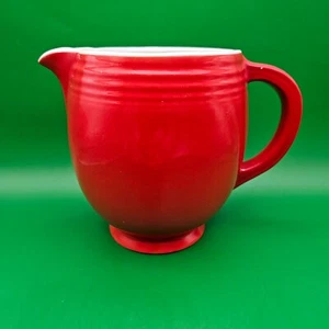 Hall's Superior Quality Kitchenware Red Ceramic Jug - Picture 1 of 7