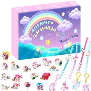 Unicorn Hairpin Christmas Blind Box Toy Blind Box Xmas Advent Calendar Giftsח - Picture 1 of 1