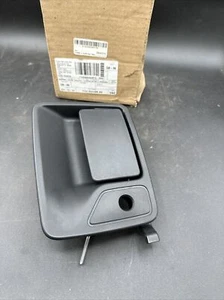 2008-2016 Ford F-250 F-350 Super Duty outside driver side black Door Handle OEM - Picture 1 of 5