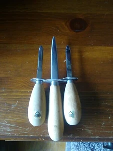 Hoan Japanese Stainless Steel Shucking Knifes Lot - Picture 1 of 6