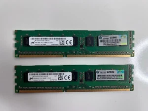 RAM sin búfer 8 GB (2x4 GB) HP 669238-071 PC3-12800E 1,5 V ECC - Imagen 1 de 6