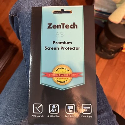 2X ZenTech Screen Protector for iPhone SE/5s/5 - Image 1 of 2