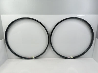 Juego de llantas vintage de 26”x1” Araya RM-20 MTB AÑOS 80 ANODIZADAS DURAS NEGRAS Japón difícil de encontrar Foto 1 de 4