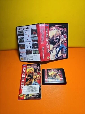 Pegatinas Blockbuster COMPLETAS Splatterhouse 3 - Probadas Génesis Foto 1 de 4