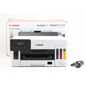 Canon MAXIFY GX5050 MegaTank Wireless Inkjet Drucker Wiederaufladbare Tinte - Bild 1 von 6
