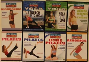 8 Caribbean Workout DVD lot pilates stretch into yoga kickboxing for the core - Foto 1 di 10