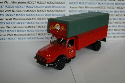 CAMION D'AUTREFOIS N°13 WILLEME LC610 NEZ DE REQUIN -  Ridelles Hautes 1/43  - Photo 1/4