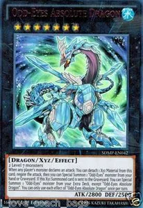 Odd-Eyes Absolute Dragon X  SDMP-EN042 1st YUGIOH  Mint ULTRA HOLO - Picture 1 of 1