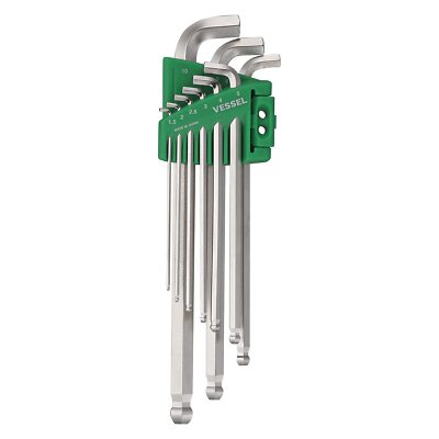 Vessel 8209BPU Ball Point Hex L-Key Wrench St...