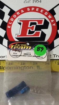 Team Associated Servo Saver Bolt,Nut,Spring RC8 89016 New Old Stock - Image 1 of 3