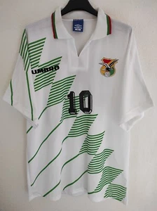 BOLIVIA 1994 WC away Etcheverry 10 camiseta shirt trikot maillot maglia XL - Picture 1 of 5