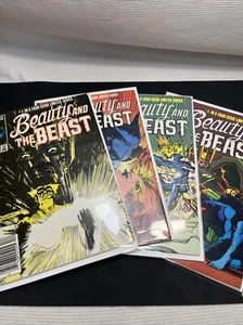 Beauty and the Beast #1-4 Limited Series Marvel 1984/85 Comic Books Newsstand - Picture 1 of 4