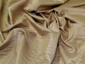 Minerva Textured Woven Jacquard Fabric Gold - per metre