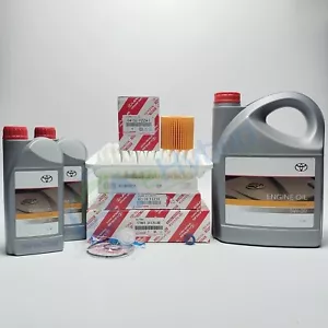 Genuine Toyota Estima Service Kit 2006 - 2016 With All Filters & 7L 5W30 Oil - Picture 1 of 1