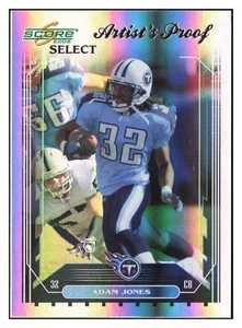 2006 Score Select Artist's Proof Adam Jones #269 #27/32 Tennessee Titans - Picture 1 of 2