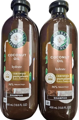 2 BOTTLES Herbal Essences Coconut Oil Hydrate Shampoo & Conditioner 13.5oz EACH - Image 1 of 3