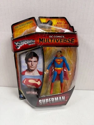 Superman DC Comics Multiverso Superman La Película Christopher Reeves 3.75 Mattel Foto 1 de 3