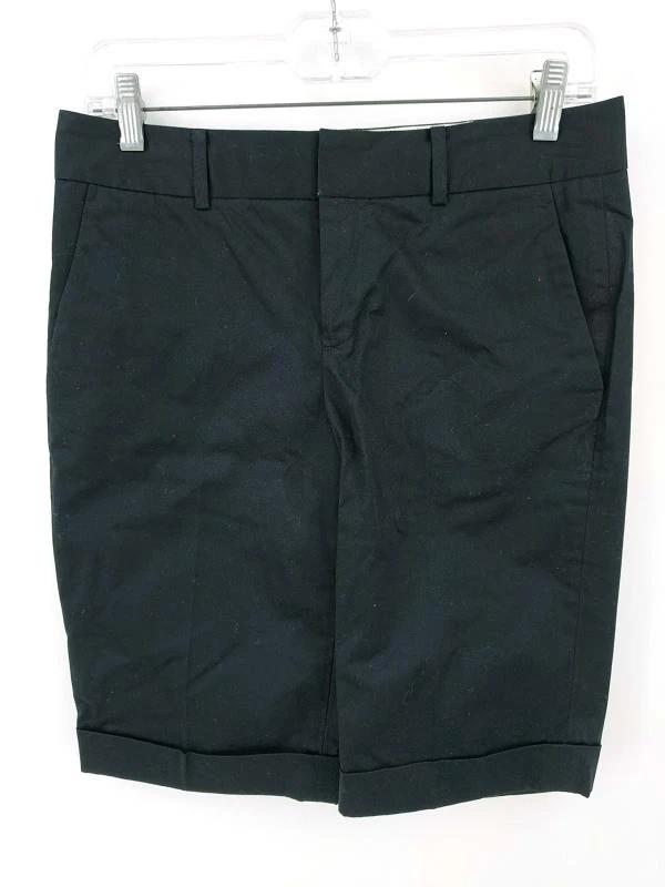Bermuda Club Monaco Camilla preta feminina tamanho 4 nova com etiquetas confortável estilo casual - Imagem 1 de 4