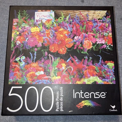 Rompecabezas de 500 piezas Cardinal Intense Virginia Farm Market NUEVO y sellado Foto 1 de 4