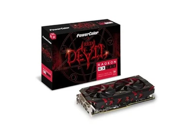 NUOVO! PowerColor Radeon RX580 Red Devil 8 GB GDDR5 GPU gaming + diritto di restituzione!