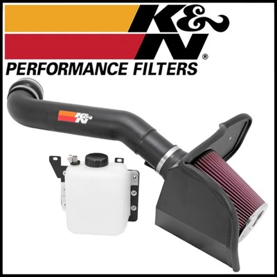 Sistema de admisión de aire frío serie K&N 77 Ford F-150 SVT Raptor 2010-2014 6,2 L V8 Foto 1 de 4