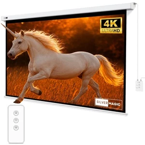 Motorized Projector Screen by - Anti-Curling and Modern Design Indoor/Outdoor... - Picture 1 of 6