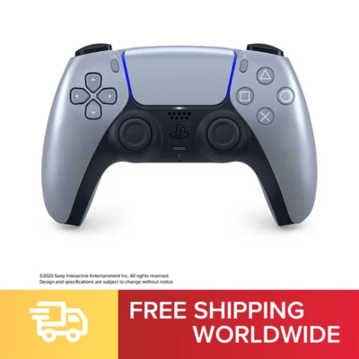 Sony SIE PlayStation 5 DualSense Wireless Controller Sterling Silver CFI-ZCT1J08 - Image 1 of 4