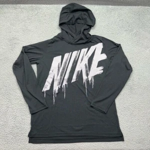 Nike CN5984-010 Youth XL Dri-Fit Breathe Kids' Hoodie L/S Graphic Pullover Shirt - Picture 1 of 12
