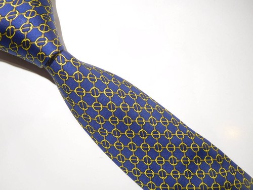 HERMÈS Cravatta uomo Hermes France vera seta cravatta abito classico lusso multicolore W532