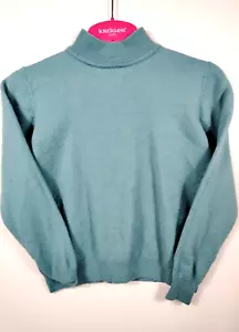 Charter Club Damen Pullover reine Merinowolle Hellblau Gr. S / A+ Zustand - Bild 1 von 8